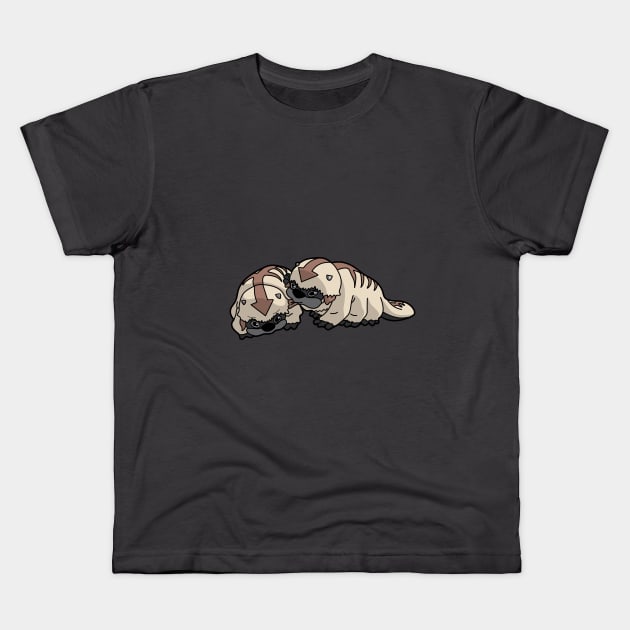 Avatar the Last Airbender Appa Kids T-Shirt by CITROPICALL